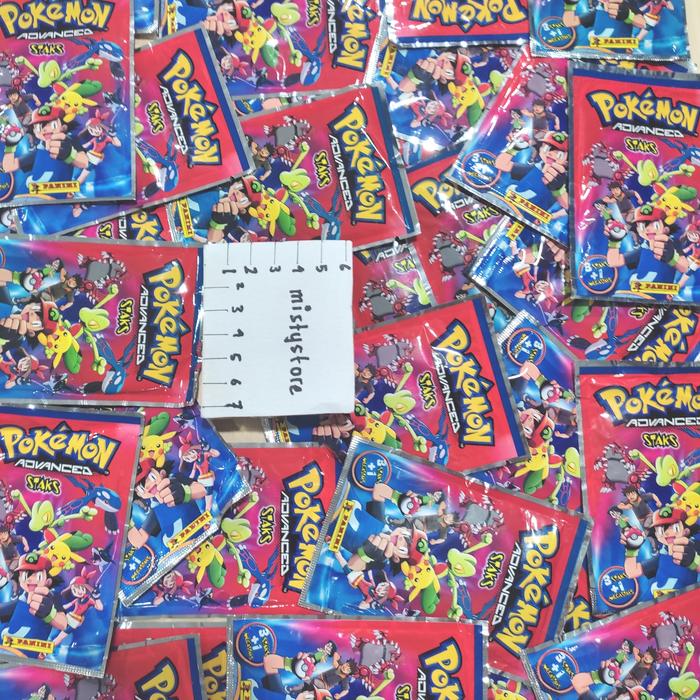 Gambar Pokemon advanced Staks Panini sealed Pack magnet dari mistystore1 Kab. Bojonegoro Tokopedia