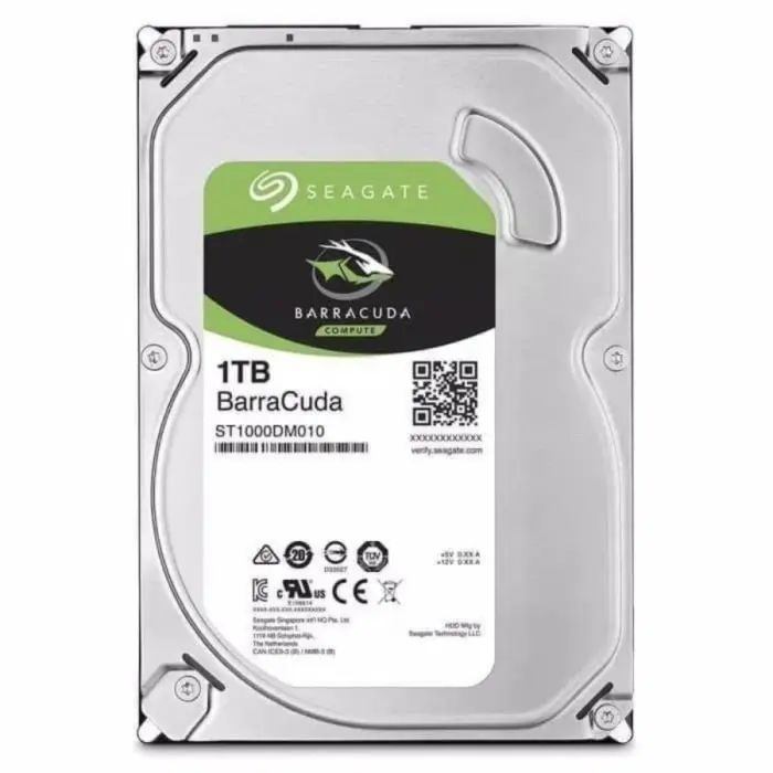 Harddsik Internal Seagate 1TB 3,5 Sata PC Garansi 1Tahun