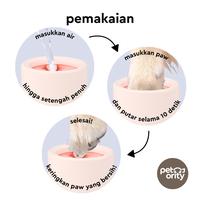 Gambar Pet Dog Cat Paw Cleaner / Pembersih Kaki Peliharaan Anjing Kucing - Grey, M dari Pet-ority Kota Administrasi Jakarta Utara 3 Tokopedia