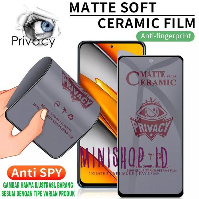 Gambar XIAOMI 12 LITE TEMPERED GLASS CERAMIC ANTI SPY SCREEN PROTECTOR dari MINISHOP OFFICIAL Kota Tangerang Tokopedia
