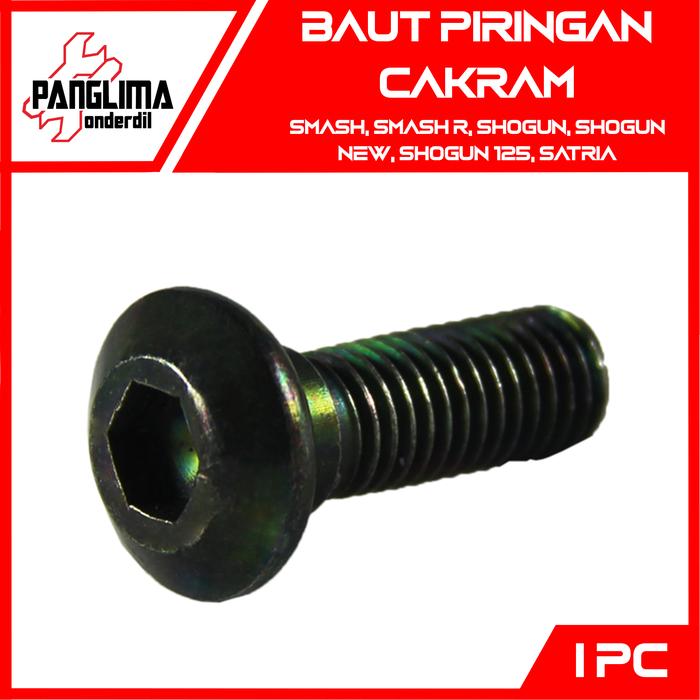 Gambar Baut-Baud Piringan Cakram Kunci L 8x25 Suzuki Smash/Satria FU-2 Tak dari Panglima Onderdil Kota Bandung Tokopedia