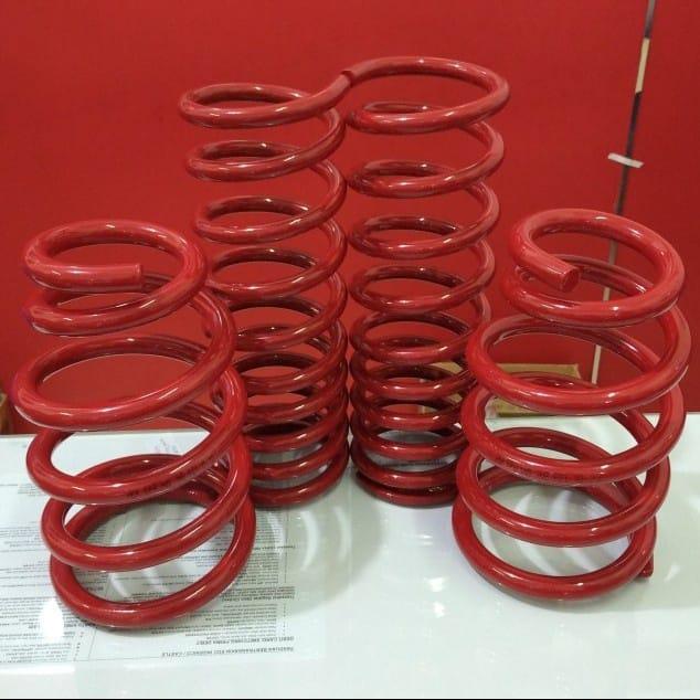 Gambar PER CEPER LOWERING KIT HSR RED TOYOTA FORTUNER 2012-2022 - PASANGDITOKO dari EAGLE MOTORSPORT BEKASI Kota Bekasi Tokopedia
