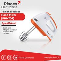 Gambar Pisces - Hand Mixer 150 Watt Dual Beater PHM707 dari ELEKTROPEDIA Kota Administrasi Jakarta Pusat 1 Tokopedia