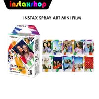 Gambar Fujifilm Paper Film Instax Mini Spray Art paper mini dari Instaxshop Kota Bandung 1 Tokopedia