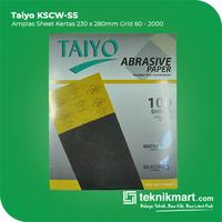 Gambar Taiyo KSCW-SS Amplas Sheet Kertas #60-5000 230x280mm - 60 dari Teknikmart Kota Administrasi Jakarta Barat 1 Tokopedia