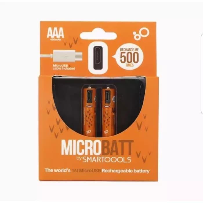 Gambar SMARTTOOLS RECHARGEABLE AAA BATTERY MICRO USB dari semestaonline Kota Malang Tokopedia