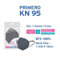 Gambar Primero Buy 1 Get 1 - KN95 5Ply Dark Grey - bundle dari PRIMERO STORE OFFICIAL Kota Tangerang 1 Tokopedia