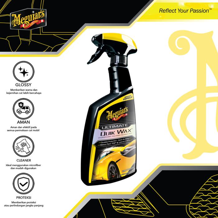 Gambar Meguiar's G200916 Ultimate Quik Wax 473ml Pengkilap Proteksi Cat Kendaraan Mobil Motor dari Meguiars Indonesia Kota Administrasi Jakarta Selatan Tokopedia