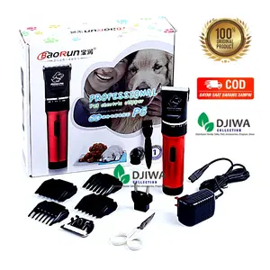 Baorun P6 Mesin Cukur Bulu Domba Garut, Kambing, Kucing, Anjing