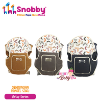 Gambar Snobby Gendongan Depan Bayi Ransel Saku Print Baby Carrier 2 Posisi - Artsy Brown dari Berry Baby Kota Bandung 3 Tokopedia
