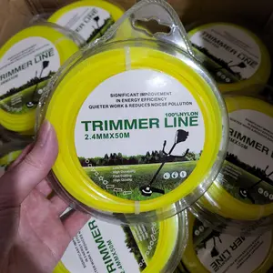 Tali Senar Potong Rumput 50 meter Trimmer Line Kuning