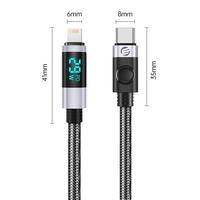 Gambar ORICO Type C to Lightning Charging Cable 29 watt iPhone 2m - LDC2L-20 dari ORICO INDONESIA Official Shop Kota Administrasi Jakarta Utara 3 Tokopedia