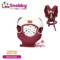 Gambar Snobby Gendongan Depan Bayi Ransel Saku Print Baby Carrier 2 Posisi - Artsy Brown dari Berry Baby Kota Bandung 5 Tokopedia