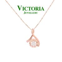 Gambar Liontin Berlian VPD633659 + Kalung Victoria jewellery Rg dari Victoria Jewellery Online Kota Administrasi Jakarta Selatan 1 Tokopedia