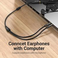 Gambar Vention [BBD] Kabel Aux Audio Splitter 3.5mm Female to 2 Male dari Vention Authorized Store Kota Administrasi Jakarta Barat 3 Tokopedia