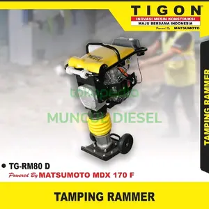 pemadat tanah Diesel Tigon -TG RM80D tamping rammer stemper kuda
