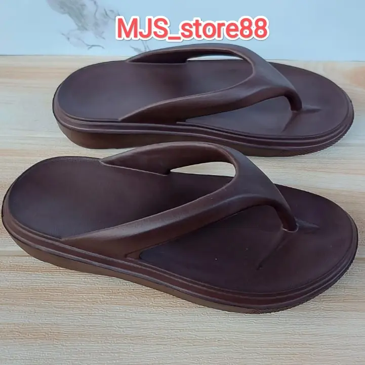sandal jepit karet pria wanita flip flop/sendal santai size 39-44 1
