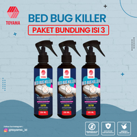 Gambar Paket Bundling Isi 3 Pcs Obat Kutu Kasur / Tungau Toyama dari Toyama ID Kab. Bogor 1 Tokopedia