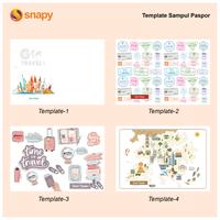 Gambar PASSPORT CUSTOM - MOTIF 1 dari Snapy Kota Administrasi Jakarta Selatan 2 Tokopedia