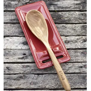 Staub Ceramic Spoon Rest, Cherry