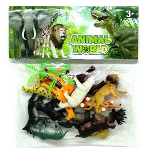 Mainan Hewan Karet kecil / Wild Animal set