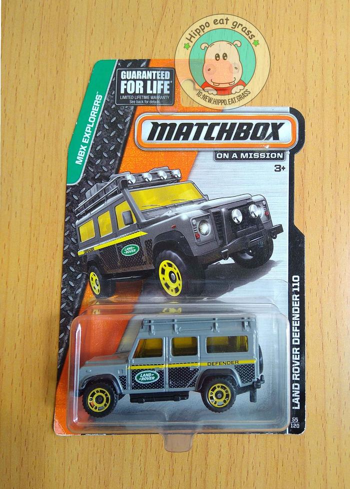 Gambar Matchbox Land Rover Defender 110 Grey dari Hippoeatgrass Kota Administrasi Jakarta Barat Tokopedia