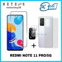 Gambar REDMI NOTE 11 PRO 5G CLEAR TEMPER GLASS SKIN CARBON FLEX CAMERA 3IN1 - R.NOTE 11 PRO dari METEOR SHOP_NEW Kota Tangerang 1 Tokopedia