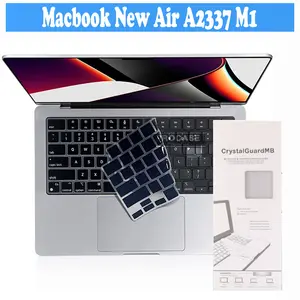 compatible Untuk Macbook New Air A2337 M1 Silicone Cover Keyboard Protector Protect
