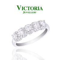 Gambar Cincin Berlian VLR523394 Victoria Jewellery dari Victoria Jewellery Online Kota Administrasi Jakarta Selatan 1 Tokopedia