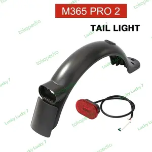 Xiaomi Lampu Belakang Skuter M365 Pro 2 Mika & Kabel Lampu Rem untuk Xiaomi M365 Pro 2 Outdoor