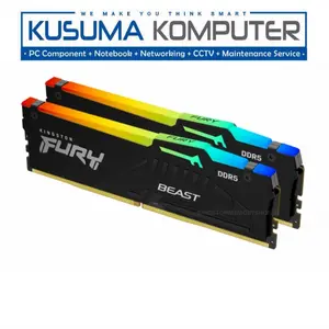 Ram Kingston Fury Beast RGB DDR5 32GB 16x2 5200MHz KF552C40BBAK2-32