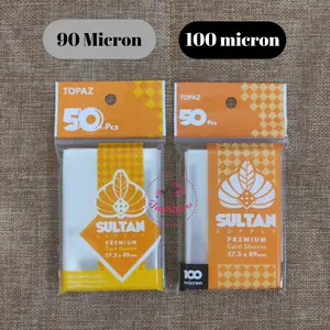 Inner Sleeve Photocard PC KPOP Sultan Topaz 57.5 x 89 mm