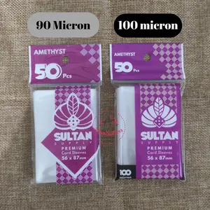 Inner Sleeve Photocard PC KPOP Sultan Amethyst 56 x 87 mm