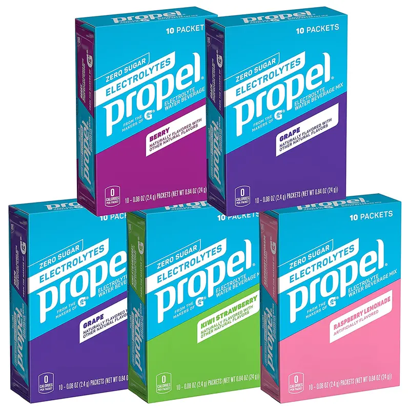 [ORI USA] Gatorade Propel, Gatorade Zero, Sugar Free - 10 Sachets 1