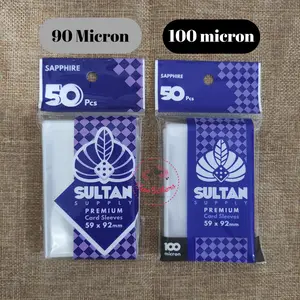 Inner Sleeve Photocard PC KPOP Sultan Sapphire 59 x 92 mm