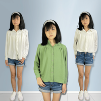 Gambar Blouse/Blus Tunik Fashion Anak Perempuan Lengan Panjang 8-16 Tahun dari Kimchan Shop Kota Administrasi Jakarta Utara 2 Tokopedia