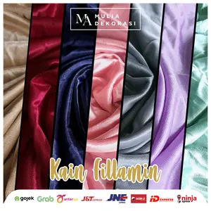 Kain Dekorasi Tenda Backdrop Filamin Background Pelaminan Lebar 220cm