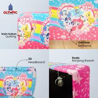 Gambar Olympic Tempat Tidur Anak Twin Bed Karakter FREE Bantal Guling - My Little Pony dari Olympic Furniture Indonesia Kota Surabaya 4 Tokopedia