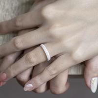 Gambar Nine Worlds cincin zirconia stacking ring 3mm black dan white bisa pilih - Hitam dari Nine Worlds Kota Administrasi Jakarta Barat 3 Tokopedia