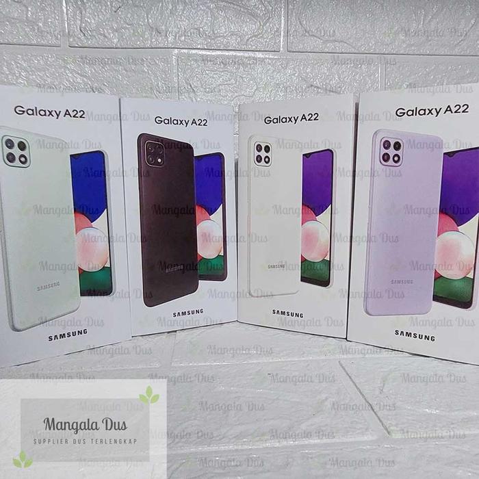 Gambar DUS SAMSUNG A22 - FREE IMEI - FREE AKSESORIS - FULLSET - DUS+IMEI dari Mangala Dus Kota Administrasi Jakarta Barat Tokopedia