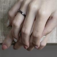 Gambar Nine Worlds cincin zirconia stacking ring 3mm black dan white bisa pilih - Hitam dari Nine Worlds Kota Administrasi Jakarta Barat 2 Tokopedia