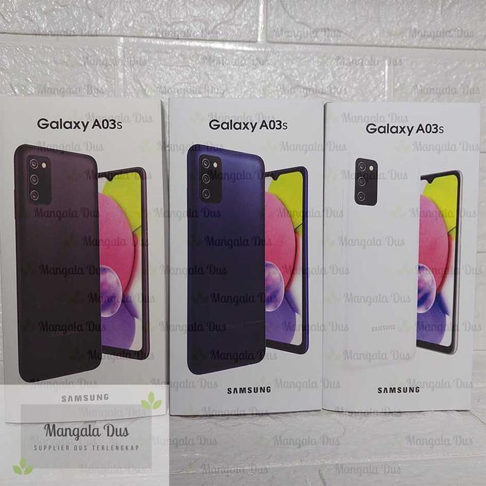 Gambar DUS SAMSUNG A03s - FREE IMEI - FREE AKSESORIS - FULLSET - DUS+IMEI dari Mangala Dus Kota Administrasi Jakarta Barat Tokopedia