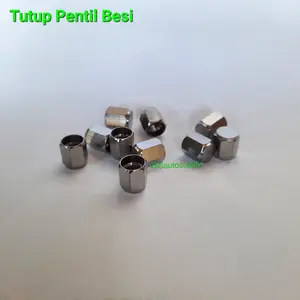 Tutup Pentil Besi Crome 1 Pcs