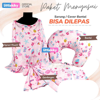 Gambar Paket Kado 3pc Bantal Menyusui - Gendongan - Apron - Segitiga - AM 09 dari Aurel Babyshop Kota Tangerang Selatan 2 Tokopedia