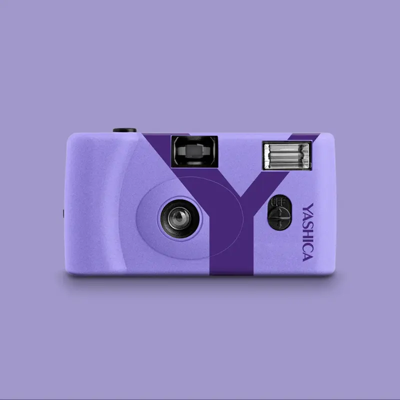 Yashica MF-1 Snapshot Film Kamera / Analog Kamera - LAVENDER 0