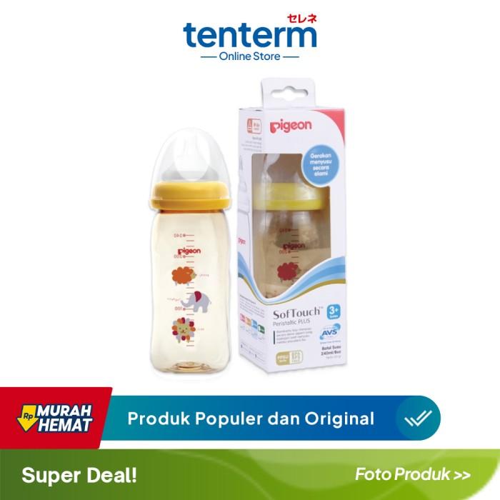 Gambar PIGEON PPSU 240ml Animal Botol Susu Bayi Wide Neck 240 ml Resmi Indo dari Tenterm Jakarta Timur Tokopedia