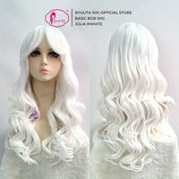 Gambar RC70 White putih | Wig long curly wavy / panjang keriting / cosplay - Julia dari Ryuuta Wig Mall Kota Administrasi Jakarta Utara 2 Tokopedia