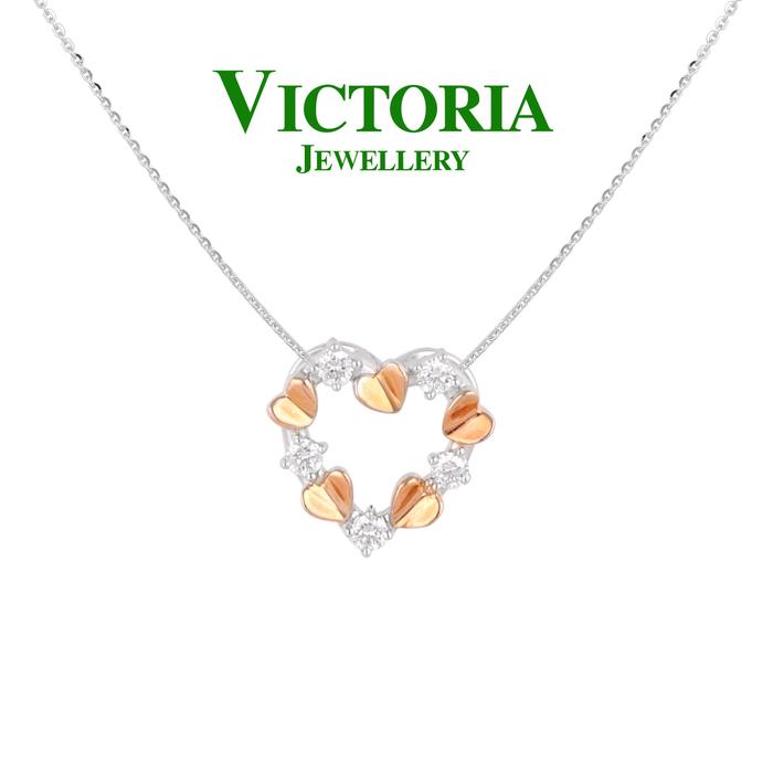Gambar Liontin Berlian VPD659581 Victoria Jewellery dari Victoria Jewellery Online Kota Administrasi Jakarta Selatan Tokopedia