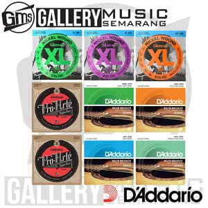 Senar Gitar Merk D'addario Import Terlengkap (TP)