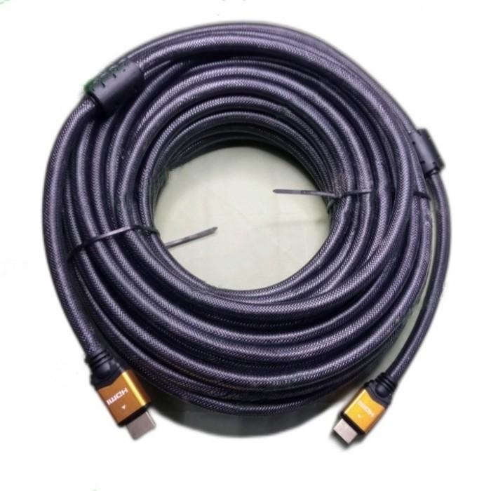 Jual kabel HDMI 20 mtr 2.0 HDTV panjang 20 meter full hd 2k 4k support ...